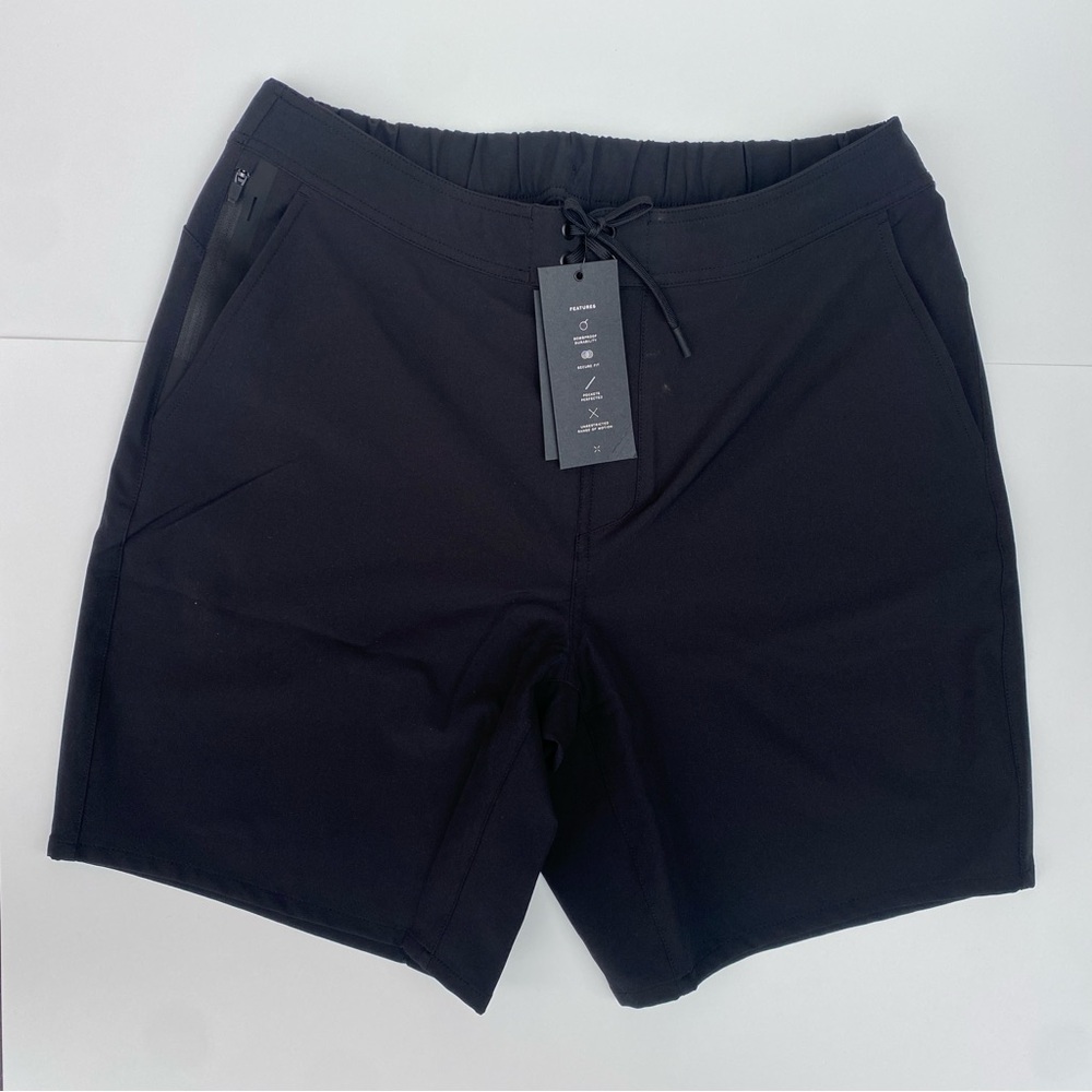 Ten Thousand NWT Black The Foundation Short 9" Unlined size Large